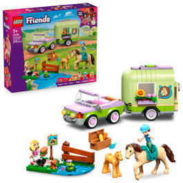 LEGO Friends La Remorque du Cheval et du Poulain 42695