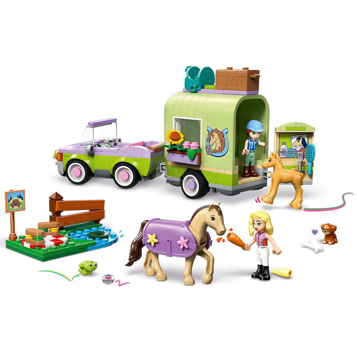 LEGO Friends La Remorque du Cheval et du Poulain 42695