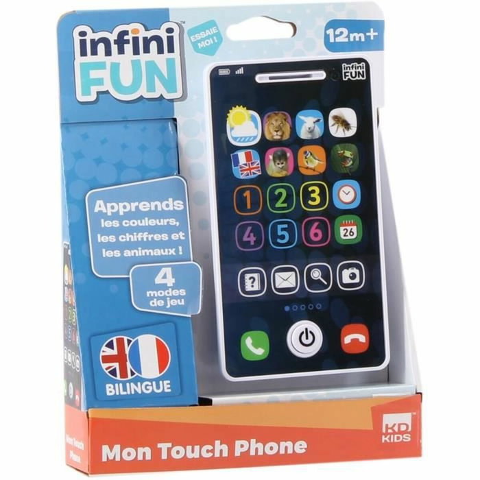 InfiniFUN Téléphone Jouet Blanc