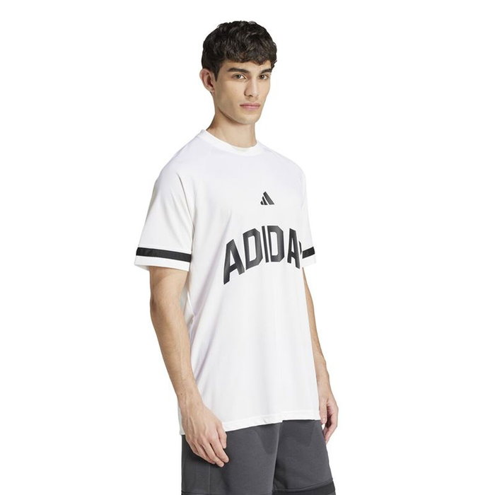 T-shirt à manches courtes homme Adidas Us Sport Blanc 15-16 Ans T-shirt à manches courtes homme Adidas Us Sport Blanc 15-16 Ans