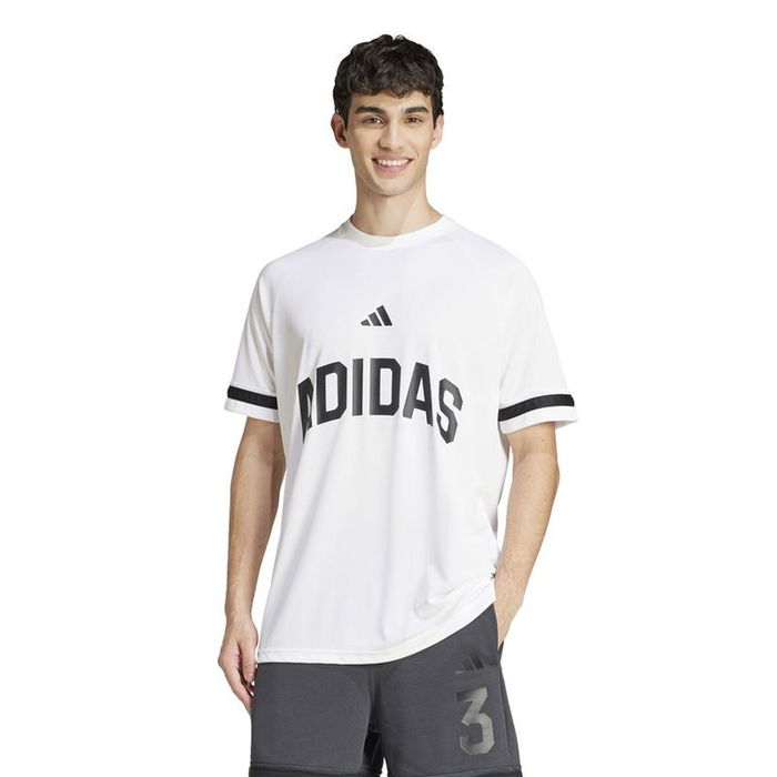 T-shirt à manches courtes homme Adidas Us Sport Blanc 15-16 Ans T-shirt à manches courtes homme Adidas Us Sport Blanc 15-16 Ans