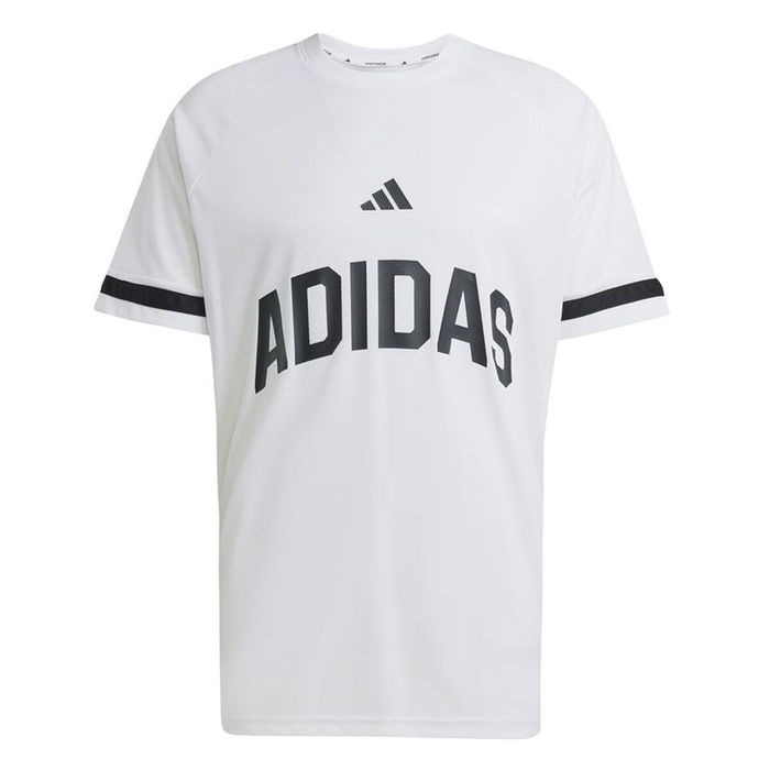 T-shirt à manches courtes homme Adidas Us Sport Blanc 15-16 Ans T-shirt à manches courtes homme Adidas Us Sport Blanc 15-16 Ans