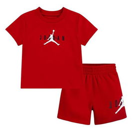Ensemble de Sport pour Enfants Nike Jordan Rouge