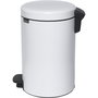 Brabantia Newicon Poubelle à Pédale 12,0 L blanc