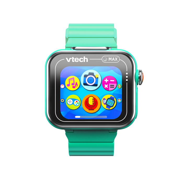 Vtech Kidizoom Smartwatch Max Aguamarina - Montre connectée pour enfant avec écran tactile, appareil photo duo, 256 Mo, jeux et musique - Version espagnole Vtech Kidizoom Smartwatch Max Aguamarina - Montre connectée pour enfant avec écran tactile, appareil photo duo, 256 Mo, jeux et musique - Version espagnole