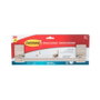 3M Barre à serviettes nickel satiné 299 x 77 x 47 mm, 1 pièce + 4 bandes, max 1,3 kg