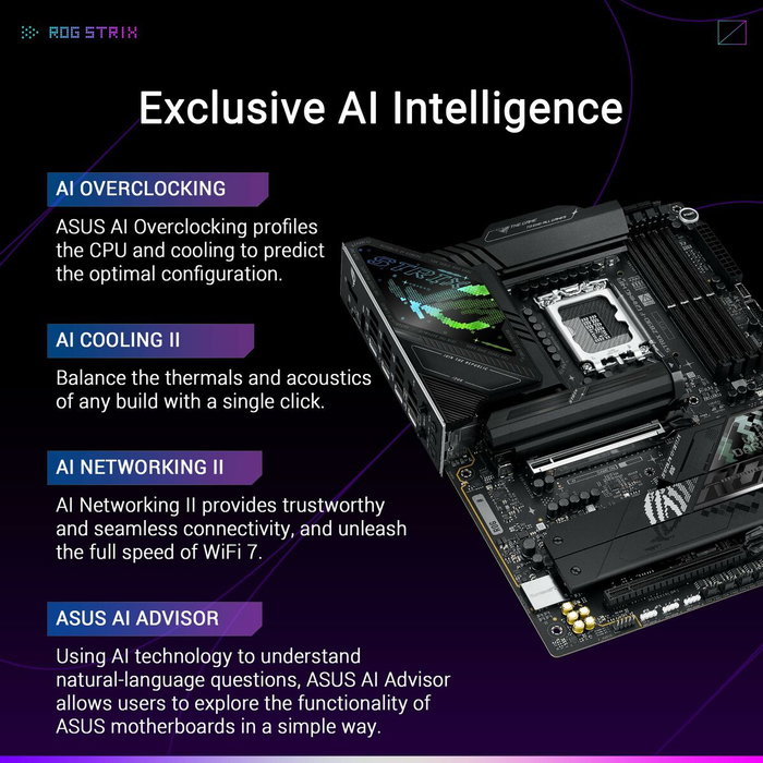 Asus ROG Strix Z890-F Gaming WiFi Black Asus ROG Strix Z890-F Gaming WiFi Black