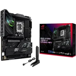 ASUS ROG STRIX Z890-F GAMING WiFi Carte mère ATX Intel Z890 LGA 1851, Wi-Fi 7, DDR5, 2.5 Gigabit Ethernet, Compatible Intel Core Ultra Série 2