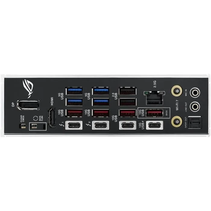 ASUS ROG STRIX Z890-F GAMING WiFi Carte mère ATX Intel Z890 LGA 1851, Wi-Fi 7, DDR5, 2.5 Gigabit Ethernet, Compatible Intel Core Ultra Série 2 ASUS ROG STRIX Z890-F GAMING WiFi Carte mère ATX Intel Z890 LGA 1851, Wi-Fi 7, DDR5, 2.5 Gigabit Ethernet, Compatible Intel Core Ultra Série 2