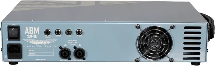 ASHDOWN ABM 300 EVO IV - Ampli Basse 300W avec EQ 9 Bandes et Vumètre - Fabriqué au Royaume-Uni