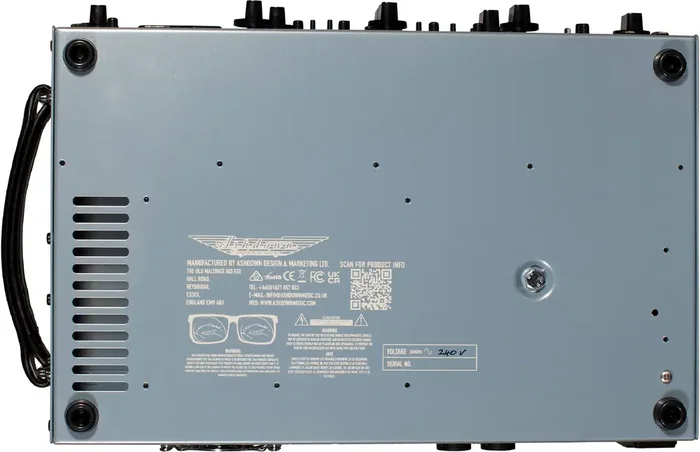 ASHDOWN ABM 300 EVO IV - Ampli Basse 300W avec EQ 9 Bandes et Vumètre - Fabriqué au Royaume-Uni