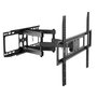 Ewent EW1526 Support Mural Multidirectionnel TV 37-70 Pouces VESA 75x75 à 600x400 Inclinable Rotatif