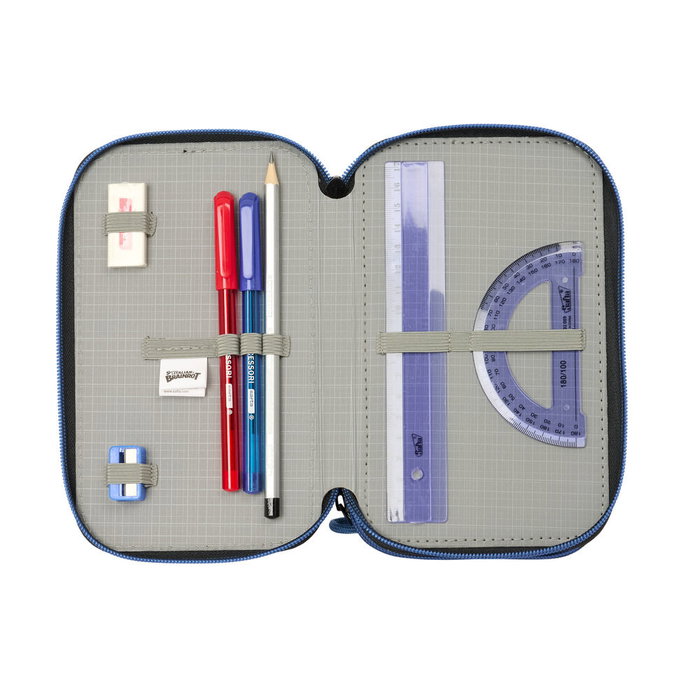 Safta Plumier Triple 37 Pcs 12,5x19,5x5,5Cm