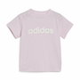 Ensemble de Sport pour Bébé Adidas I Lin Co Set Gris Rose
