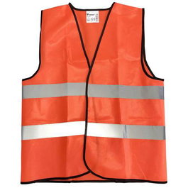 Tuman Gilet réfléchissant orange taille XL