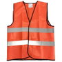 Tuman Gilet Réfléchissant Orange Taille XL