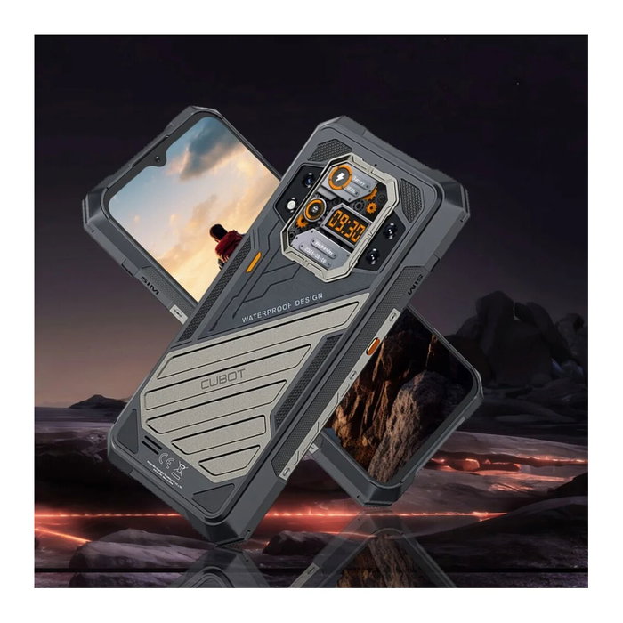 Smartphone Cubot KINGKONG X 6,58“ MediaTek Dimensity 8300-Ultra 16 GB RAM 256 GB Noir