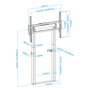 Support de TV TooQ FSM01-B 100"