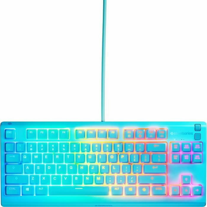 SteelSeries Apex 3 TKL Bleu ciel SteelSeries Apex 3 TKL Bleu ciel