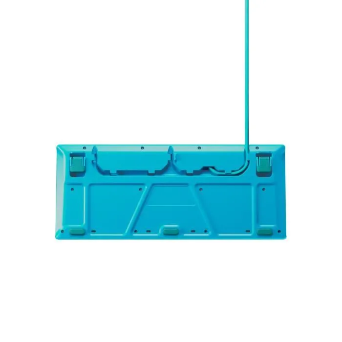 SteelSeries Clavier Gaming Filaire Apex 3 TKL Azerty - Touches Anti-Ghosting, Force d'Actionnement 60g, Interrupteurs Whisper Quiet Silencieux, Disposition TKL, Couleur Bleu Ciel