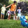Nerf Super Soaker Hop & Chomp - Arroseur requin avec mâchoire articulée, se raccorde au tuyau d'arrosage, jouet d'eau pour enfants à partir de 3 ans