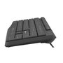 NATEC SQUID Kit de bureau sans fil - Clavier US et souris optique noire