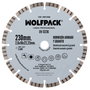 Wolfpack Linea Profesional Disque Diamanté 230mm pour Béton Armé et Granit