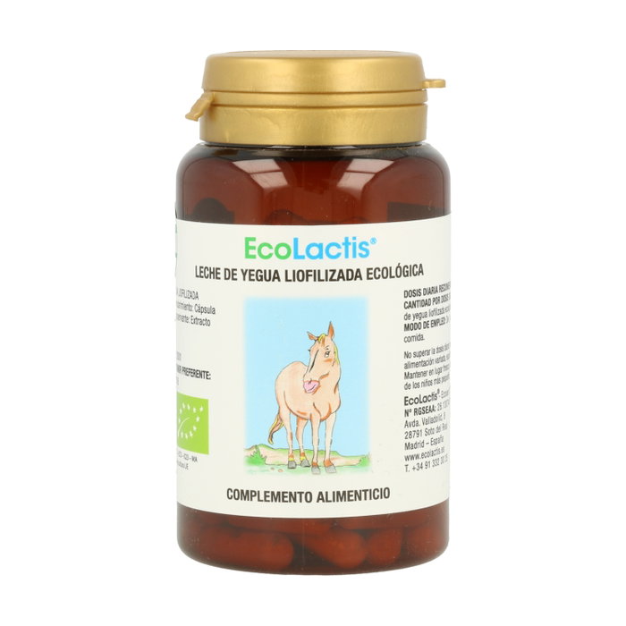 Ecolactis Lait de Jument Lyophilisé Éco 90 Capsules 500mg