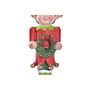 Décorations de Noël DKD Home Decor Résine Elfe (5 x 4 x 14 cm) (3 Unités)