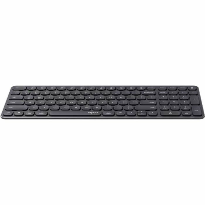 Rapoo E9310M Clavier sans fil multimode AZERTY Noir