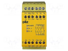 PILZ PNOZ X4 Module d’automatisation relais de sécurité 24VDC 4 sorties