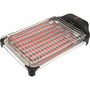 Jata Barbecue Électrique Sans Fumée Ni Odeur 2400W 34x24cm Noir BQ101