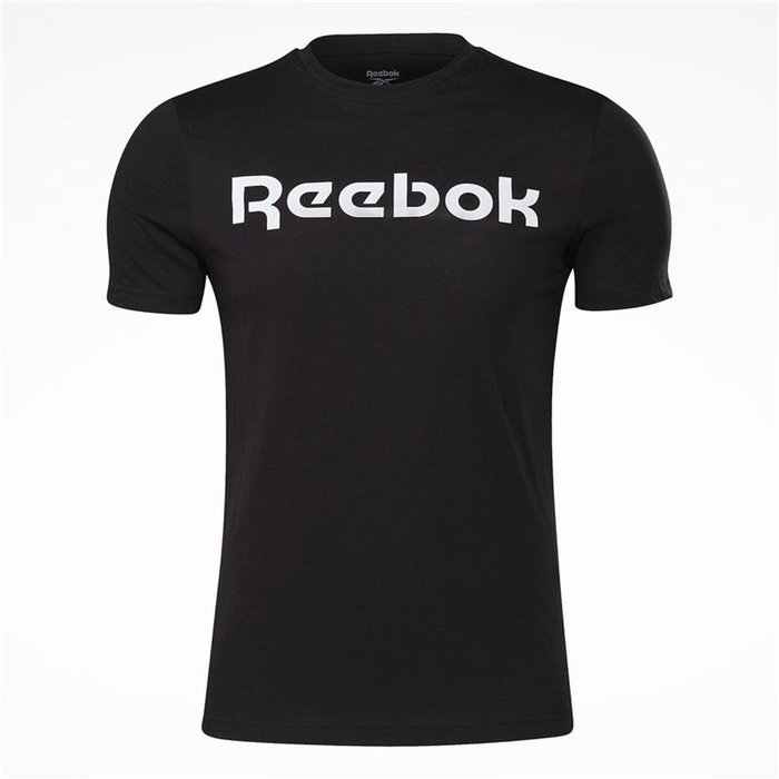 T-shirt à manches courtes homme Reebok Graphic Series Linear Logo Noir