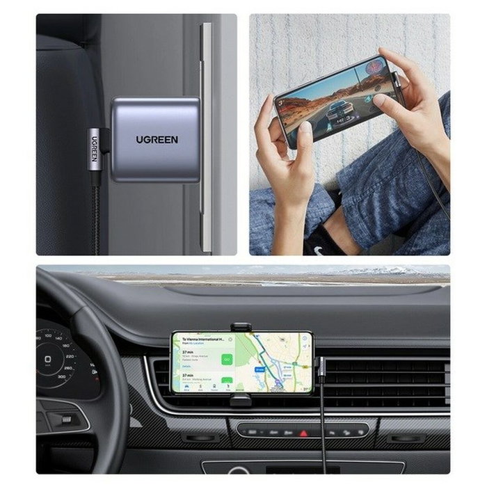 Ugreen Câble USB-C vers USB-C 50122B Gris 50 cm