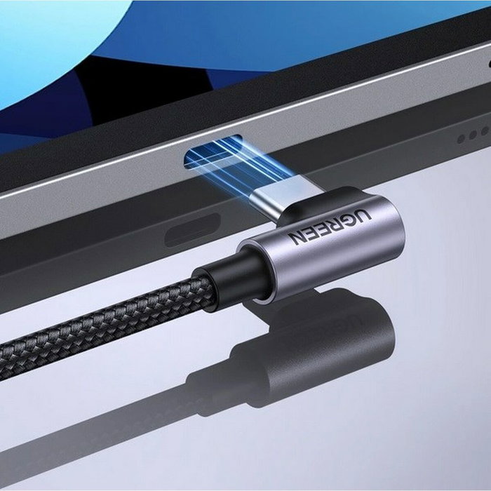 Ugreen Câble USB-C vers USB-C 50122B Gris 50 cm