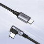 Ugreen Câble USB-C vers USB-C 50122B Gris 50 cm