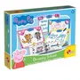 Lisciani Giochi Peppa Pig Ecole de Dessin - Kit Apprentissage Dessin Enfants avec Tableaux Effaçables, Feutre et Livre de Coloriage - A Partir de 3 Ans