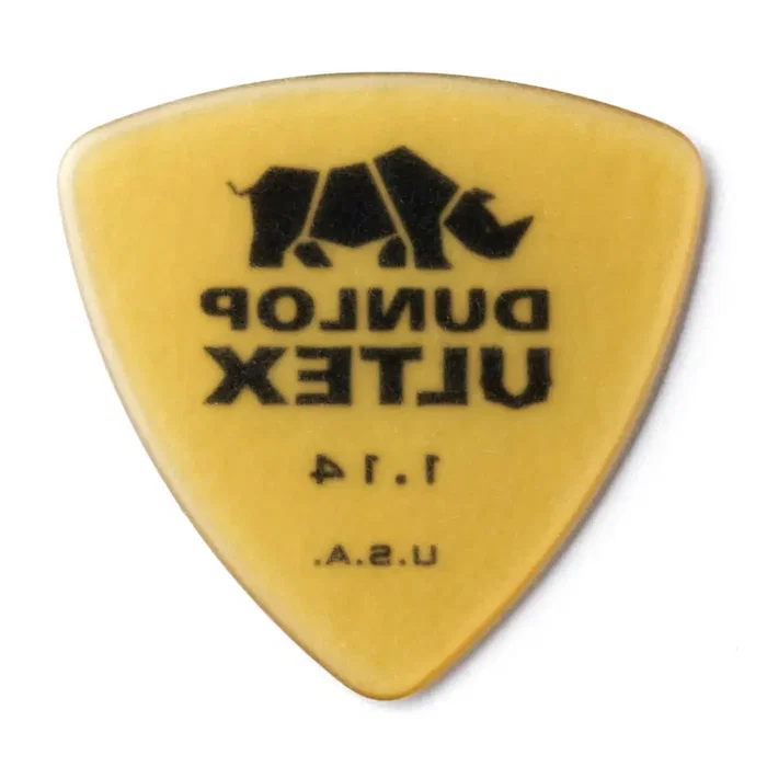DUNLOP Pack de 72 médiators Ultex® Triangle Ambre - 1,14 mm