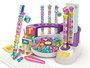 Clementoni - Laboratoire de stylos de couleurs Creator Message avec lettres, perles, stickers et personnages - 41,8x29x7,7 cm
