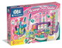 Clementoni - Laboratoire de stylos de couleurs Creator Message avec lettres, perles, stickers et personnages - 41,8x29x7,7 cm