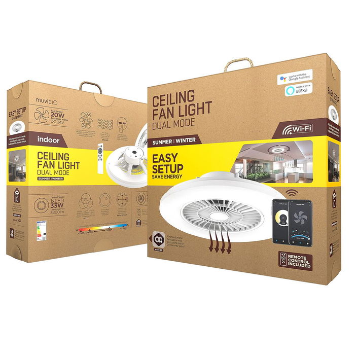 Suspension Muvit iO Blanc Wi-Fi