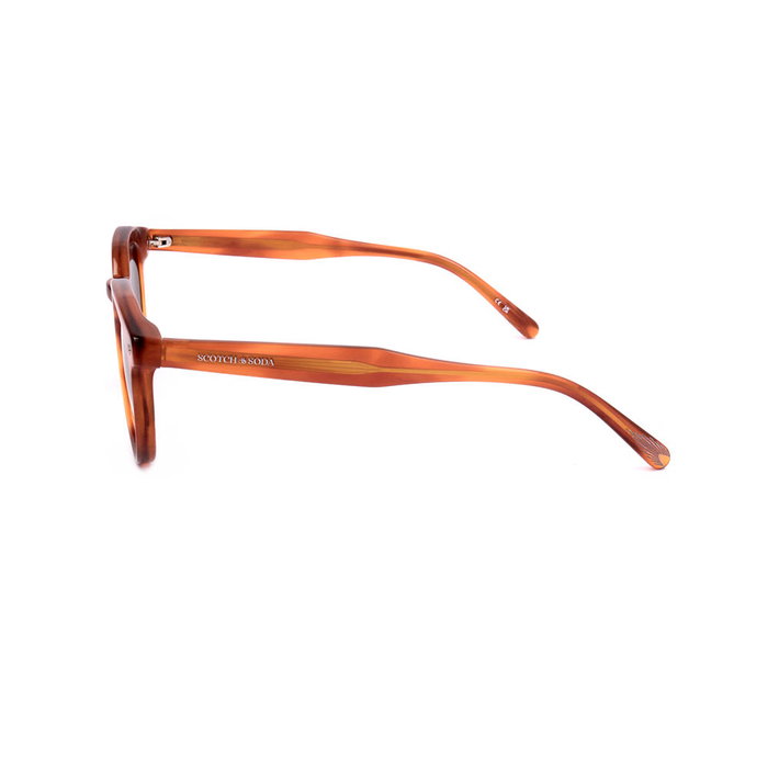 Scotch & Soda SS8011 Lunettes de soleil homme rondes acétate UV400
