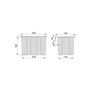 Emuca Poubelle de recyclage Recycle 5 L Gris anthracite