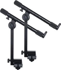 QUIKLOK Extension de Clavier pour Support Format Z, Noir, Acier, Réglable