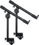 QUIKLOK Extension de Clavier pour Support Format Z, Noir, Acier, Réglable