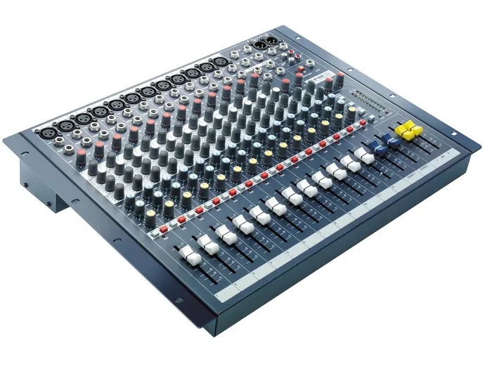 Soundcraft EPM 12 - Table de mixage 12 canaux avec EQ 3 bandes, entrées XLR et jack