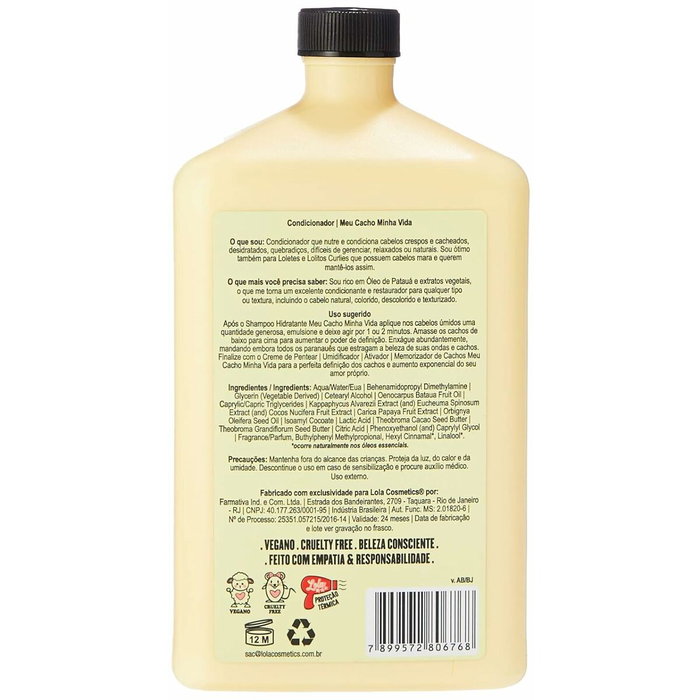 Après-shampooing Lola Cosmetics My Curl, My Life 500 ml