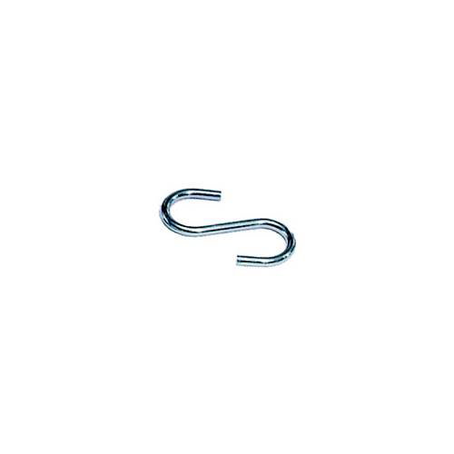 Future Crochet en S 30mm Zincé - Lot de 6 unités Future Crochet en S 30mm Zincé - Lot de 6 unités