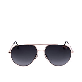 Carrera 274/S 150 mm - Lunettes de soleil homme aviateur en métal, monture cerclée, branches acier inoxydable, UV400 catégorie 3