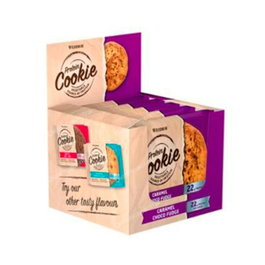 WEIDER Protein Cookie caramel choco fudge 90g x 12